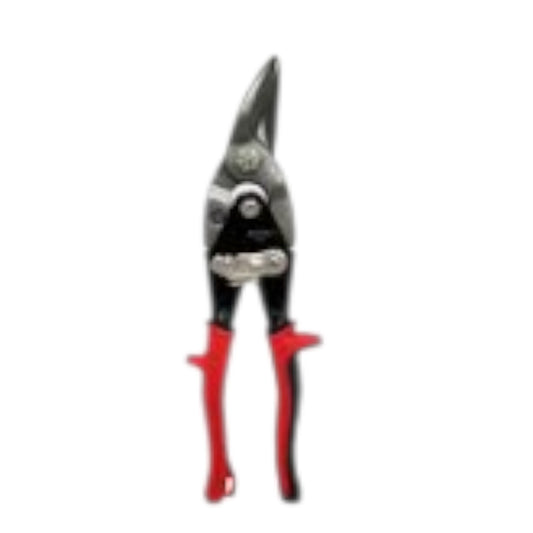 Butterfly Aviation Snip 600L Left Cut Red with ergonomic handles for precision cutting