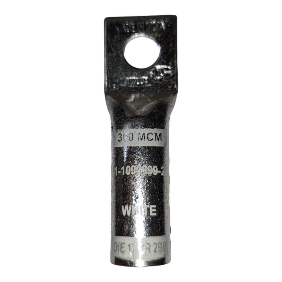 Utilux Terminal Lugs Long Barrel 1 Hole for AWG 300MCM or 150mm Wire 14mm Stud 1-1099899-2 Ring Compression or Crimp Type