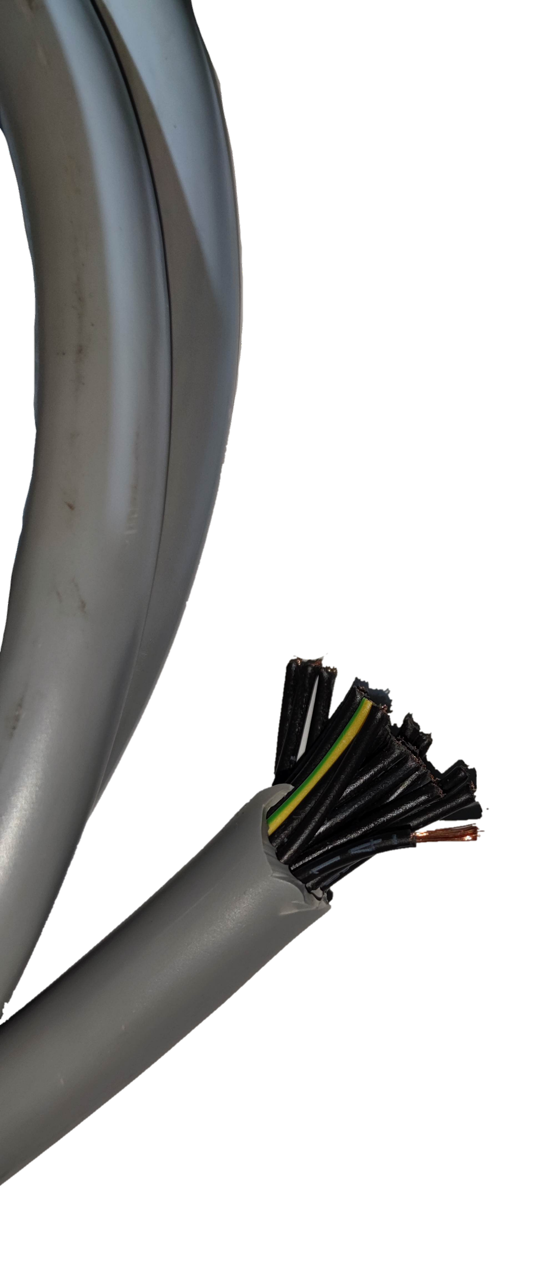 Helukabel Control Cable 1.5mm Un Shielded AWG 16  6G or 6 Cores in Different Lengths 300V AC / 500V AC Oil Resistant, Flame Retardant Acc DIn VDE 0482-332-1-2 IEC 60332-1-2, Class 5