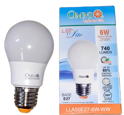 Omni 6W LED Bulb E27 220V