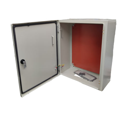 Grippes Control Box 300 x 250 x 150 mm Powder Coated Beige, Electrical Enclosure, Metal Enclosure, Steel Wall Box Metal Box