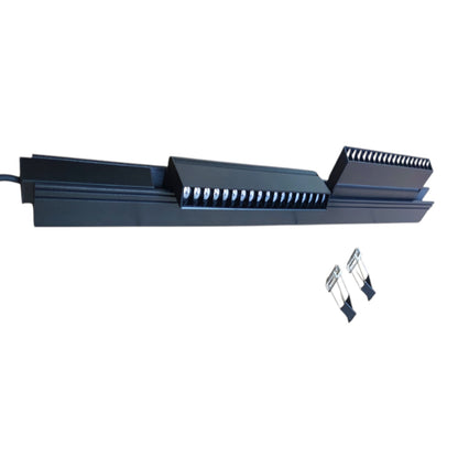 ILLUMIQ TERRA Magnetic Track Light 1 Meter 50mm with 2pcs 18W LED Foldable Grille Track Light 220V Warm White 3000K