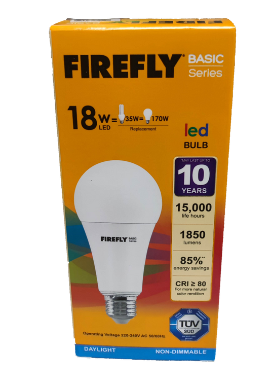 Firefly 18W LED Bulb E27 220V Daylight