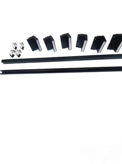 ILLUMIQ TERRA LED Magnetic Track Light 2 Meters 26mm with 6pcs LED Foldable Flood Track Light 220V Warm White 3000K