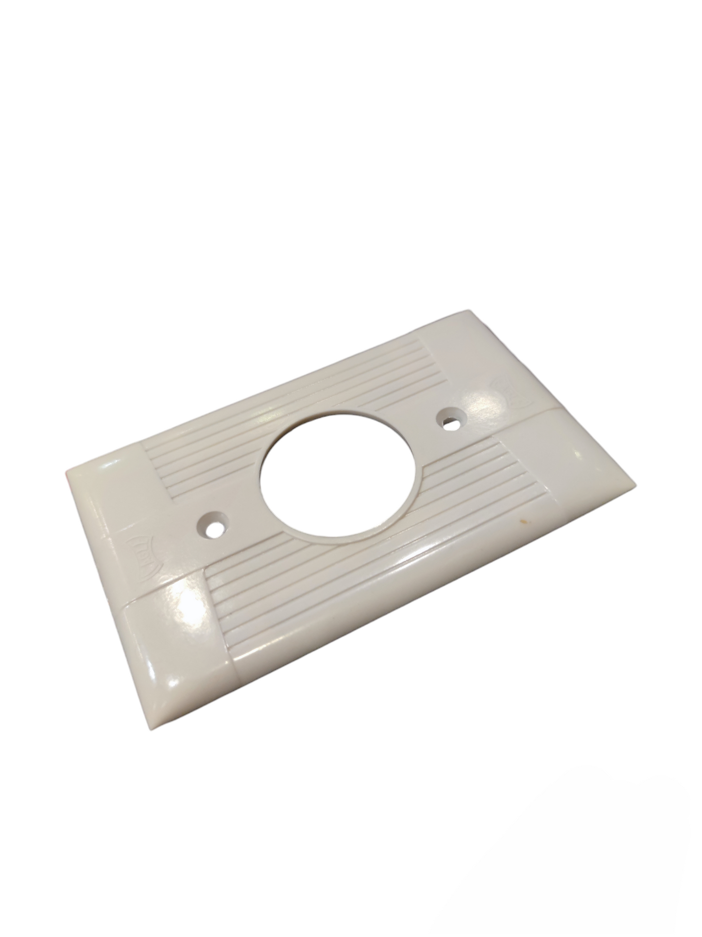 Eagle 35mm Round Plate Cover White 131-C
