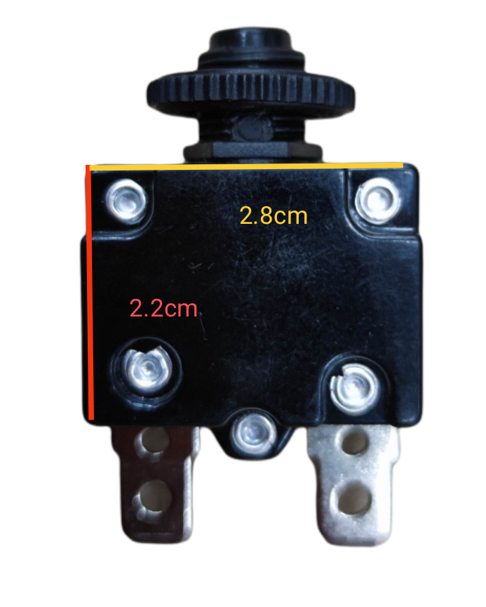 Kuoyuh Circuit Breaker 88 Series Push to Reset 15A 125V