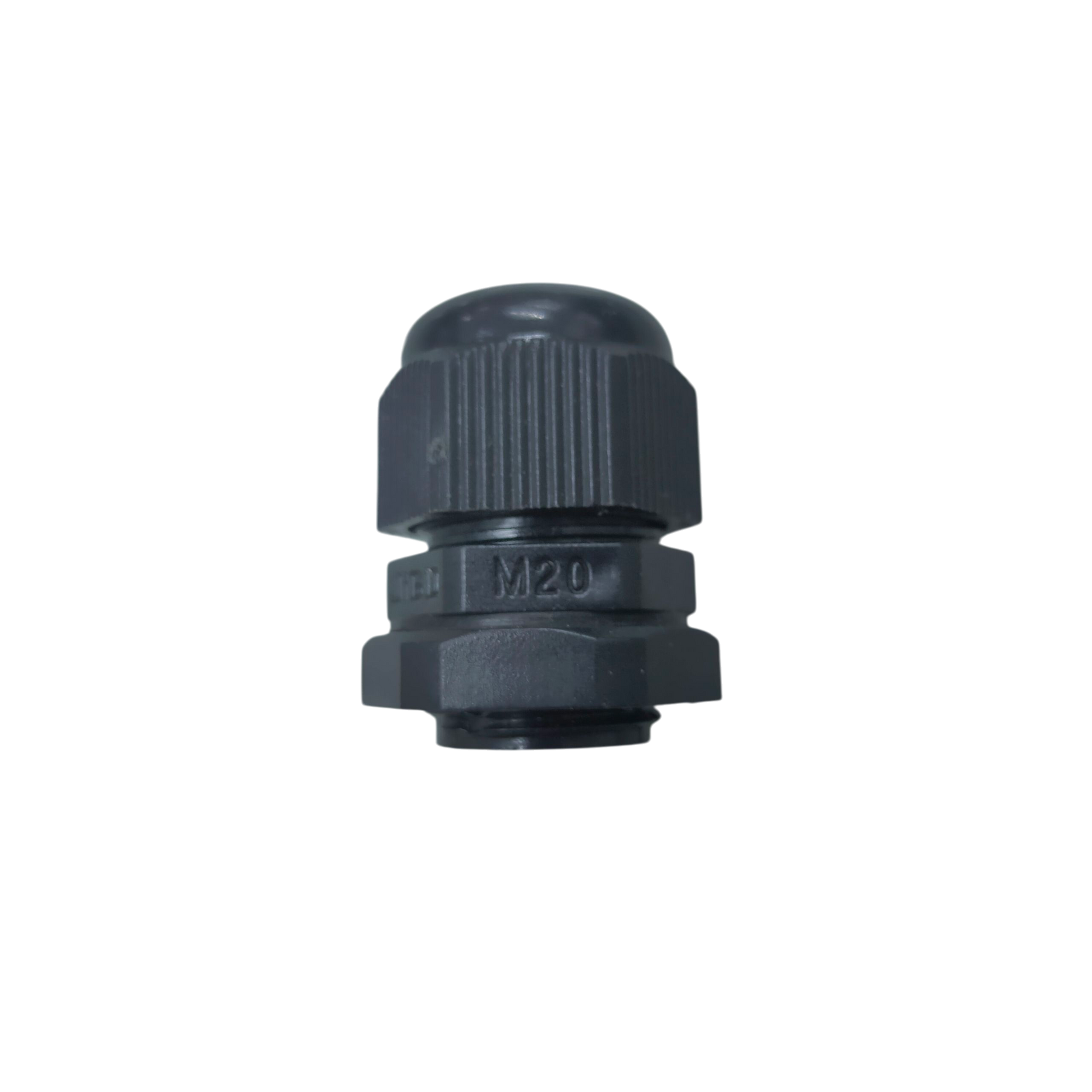 Grippes Cable Gland M20 6-12mm in black for secure cable management and protection
