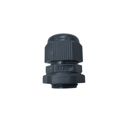 Grippes Cable Gland M20 6-12mm in black for secure cable management and protection