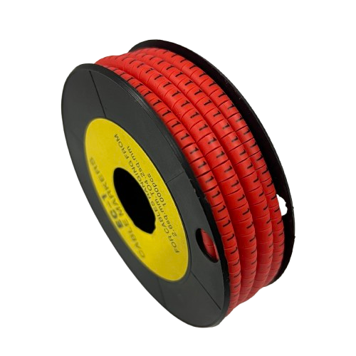 Grippes Cable Marker 1 - Red for organizing and labeling cables effectively