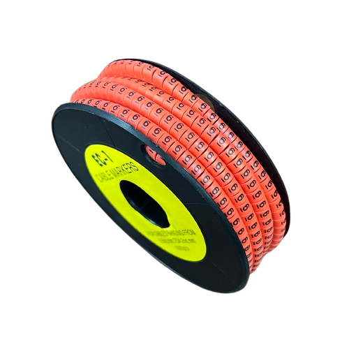 Grippes Cable Marker 6 - Red for organizing and labeling cables efficiently