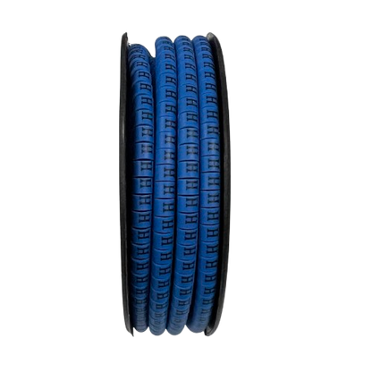 Cable Marker Blue - H for organized cable management and easy identification of wires