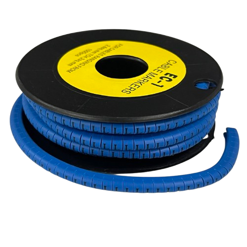 Grippes Cable Marker Blue - L on a roll for effective cable management and organization