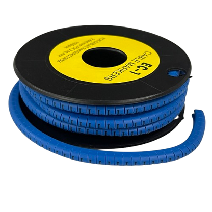 Grippes Cable Marker Blue - L on a roll for effective cable management and organization