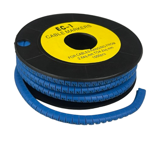 Grippes Cable Marker Blue - N for organized cable management and labeling in various applications