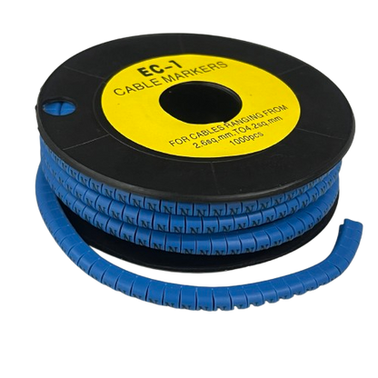 Grippes Cable Marker Blue - N for organized cable management and labeling in various applications