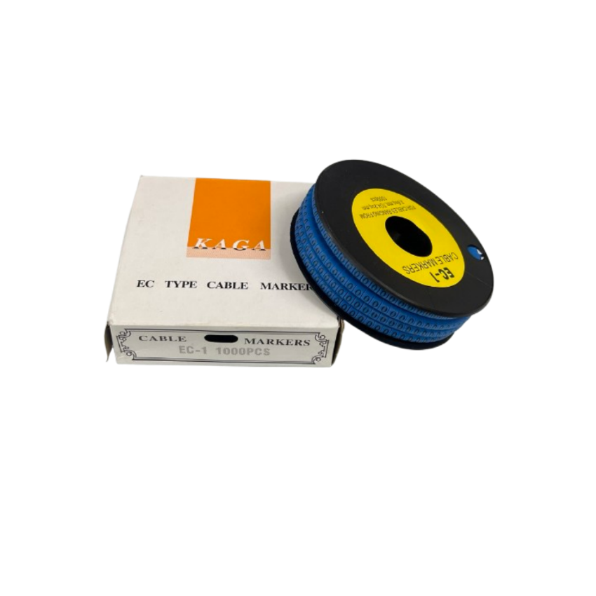 Cable Marker Blue - O (2.6mm to 4.2mm) 1000pcs | Electx – Electx ...