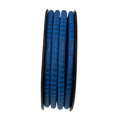 Grippes Cable Marker Blue - O for organized and efficient cable management