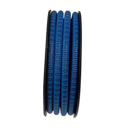 Grippes Cable Marker Blue - O for organized and efficient cable management