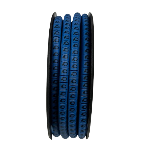 Grippes Cable Marker Blue - Q for organizing and identifying cables efficiently