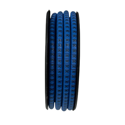 Grippes Cable Marker Blue - R for organized and efficient cable management