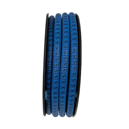 Grippes Cable Marker Blue - S for organized cable management and easy identification
