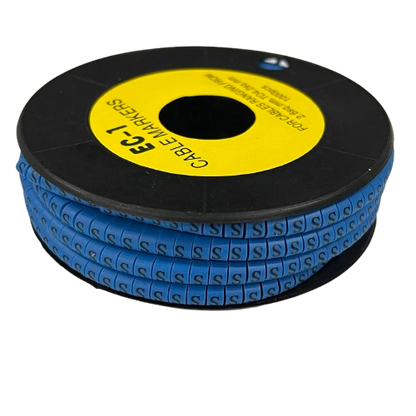 Grippes Cable Marker Blue - S on a roll for efficient cable organization and labeling