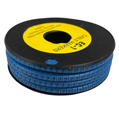 Cable Marker Blue - Z from Grippes for organized cable management and easy identification