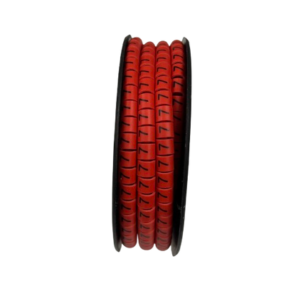 Grippes Cable Marker Red - 7 for organizing and identifying cables easily
