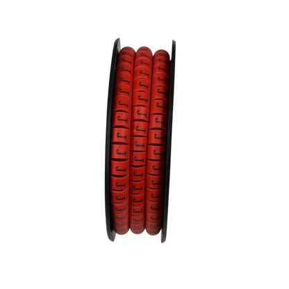 Grippes Cable Marker Red - J for organized and labeled cable management solutions