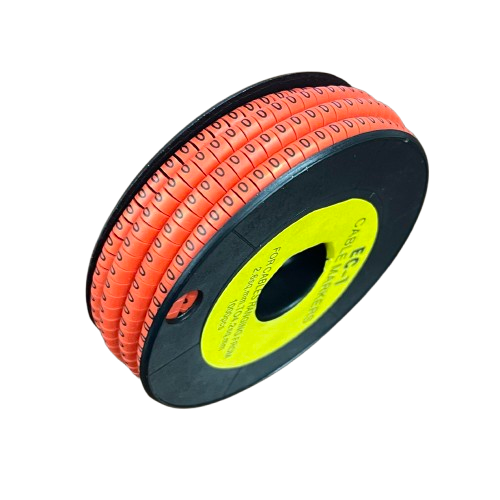 Grippes Cable Marker Red - O for effective cable management and organization