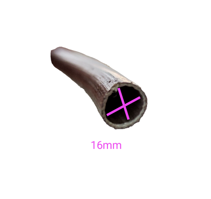 Close-up of Cambric Tubing 80cm Length with 16mm diameter for electrical circuitry and parts