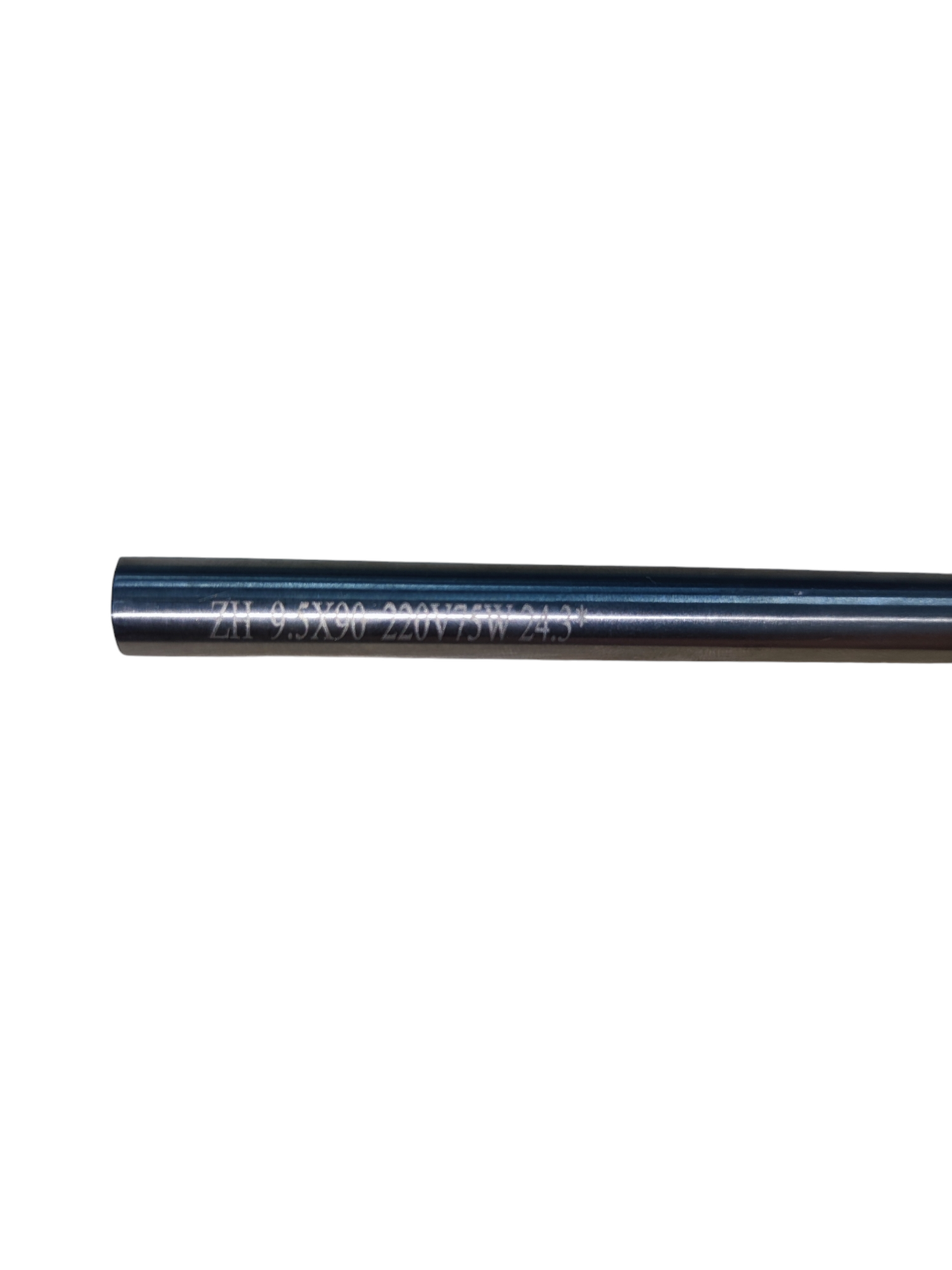 Local electric heater Cartilage Heating Element metal rod with specifications printed on surface