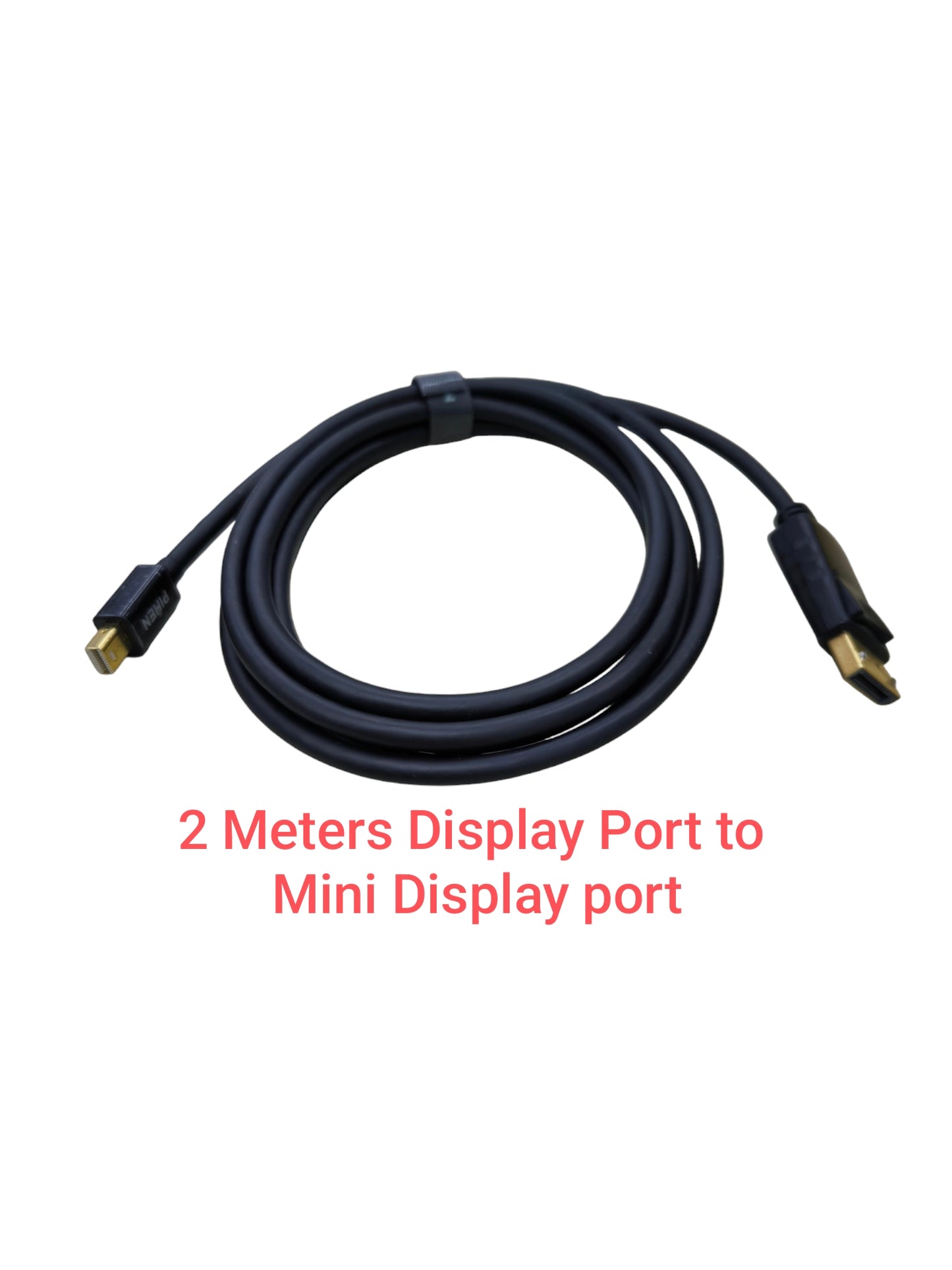 Black 2 meters Display Port to Mini Display Port cable adapter from China