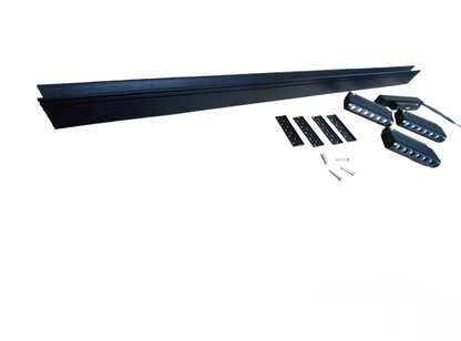 Magnetic Track Light 1 Meter 50mm with 3Pcs Rotary Grille Track Light Daylight 6500K 220V ( ILLUMIQ TERRA)