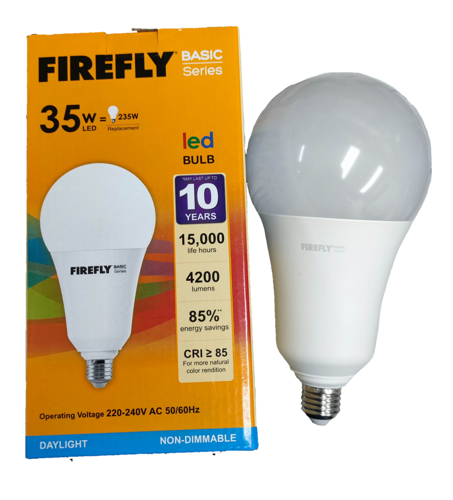 Firefly 35W LED Bulb E27 220V Daylight EBI135DL
