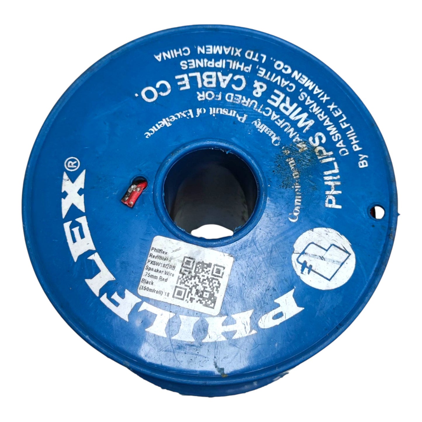 Philflex Speaker Wire AWG 18/2 R/B or 0.75mm Red and Black Pre-Cut PXSPKR/B(AWG18)