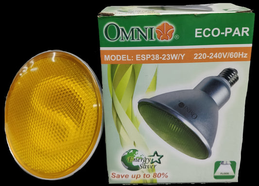 Omni Par 38 23W Yellow CFL E27 220V