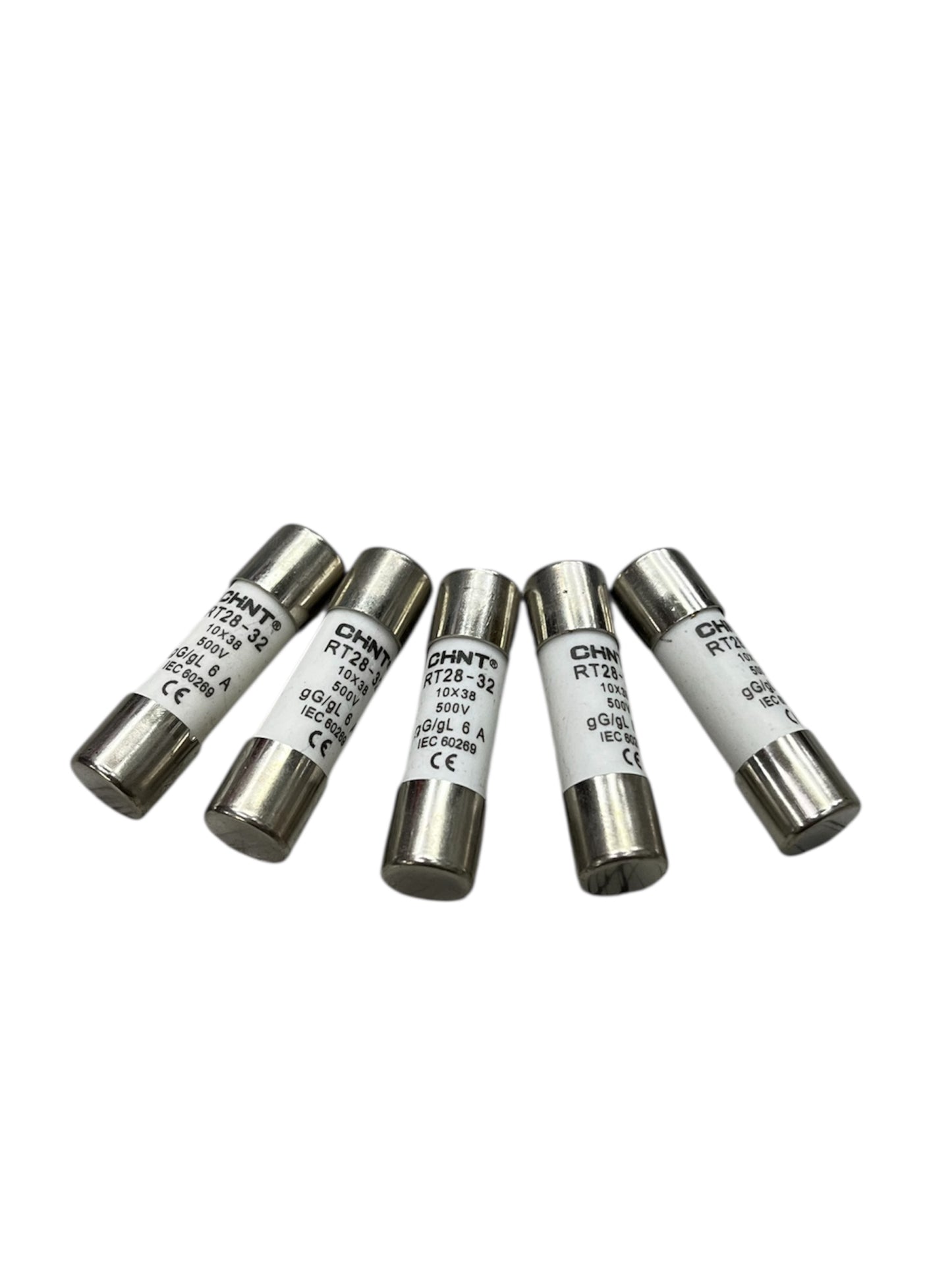 Ceramic Fuse 6A 500V 10x38mm electrical components for circuit protection from China