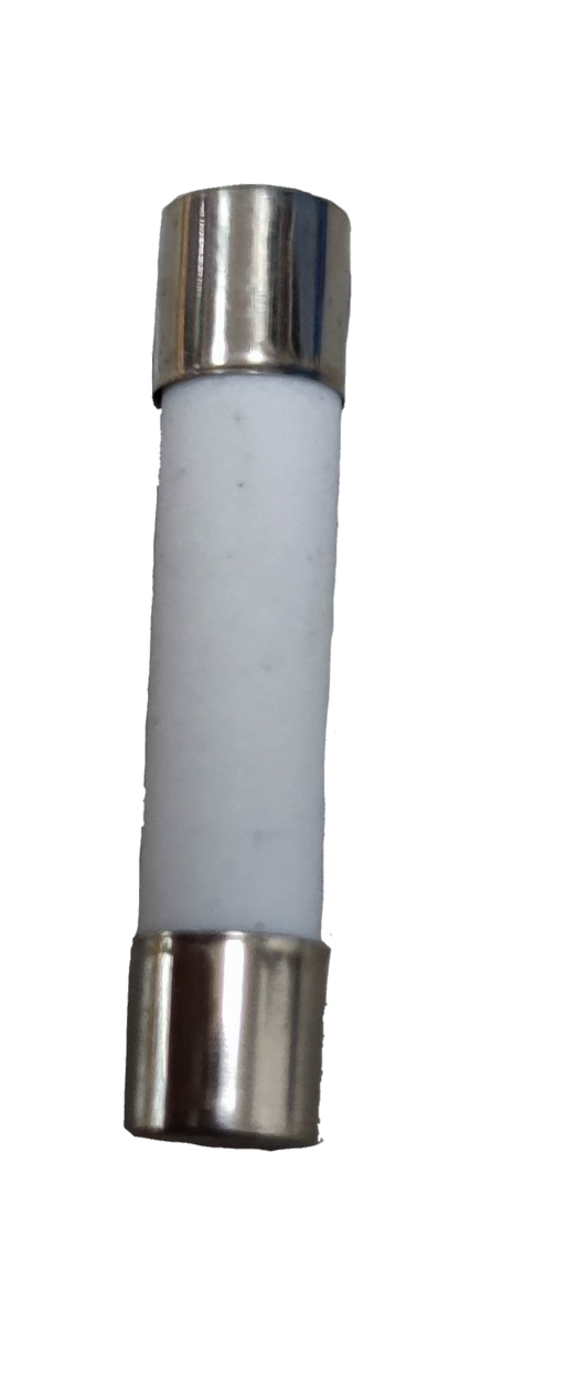 Ceramic Fuse 6x30mm 220V with metal end caps for electrical circuitry and parts
