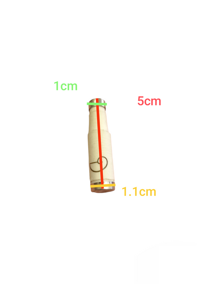 Ceramic Fuse E16 500V electrical component with dimensions 5 cm length and 1.1 cm diameter from China