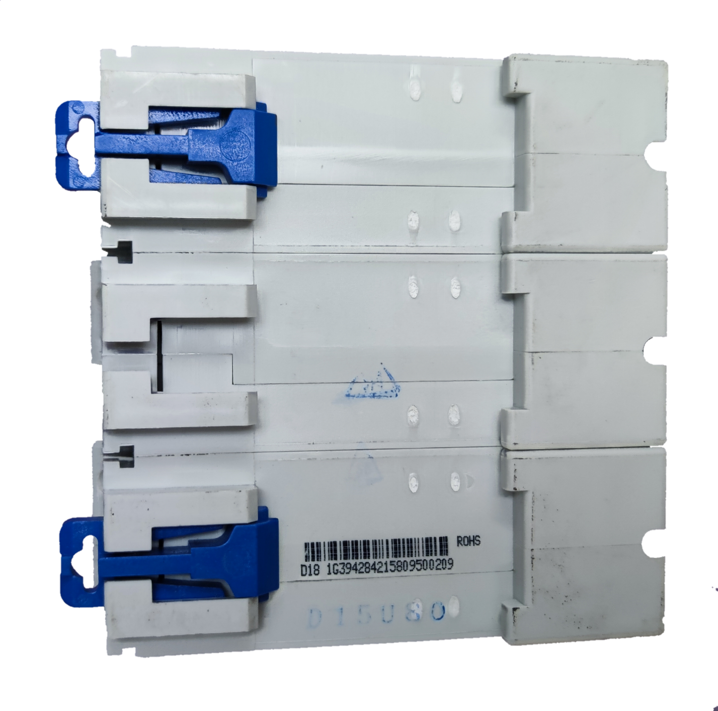 Chint 100A 3Pole Miniature Circuit Breaker 10 KAIC white electrical circuitry part with blue switches