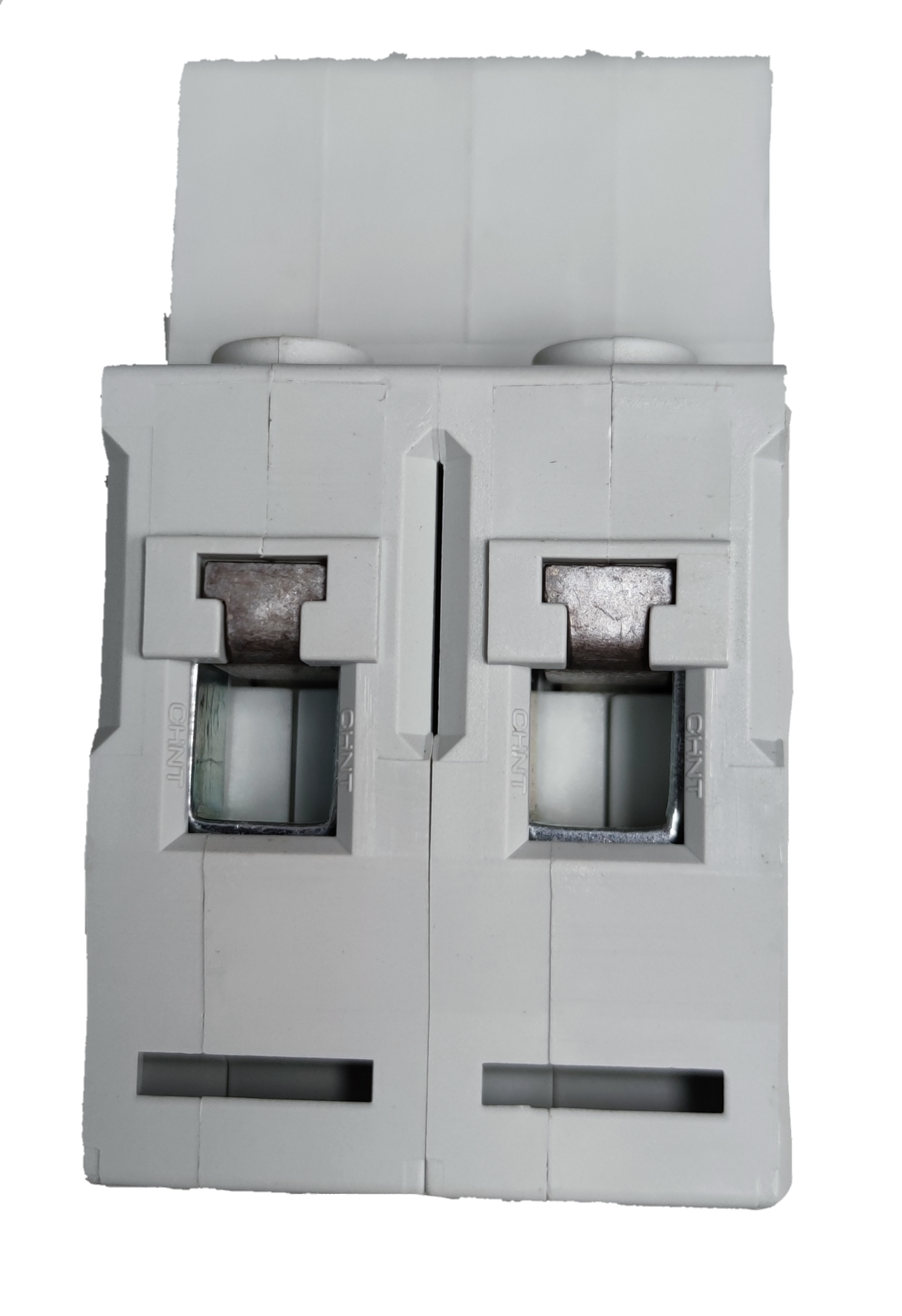 CHINT 25A 2 pole miniature circuit breaker electrical component in white casing