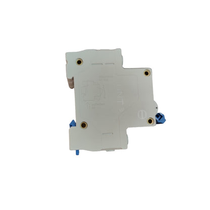 CHINT 32A 2Pole Miniature Circuit Breaker 4.5 KAIC 220V white electrical component with blue toggle