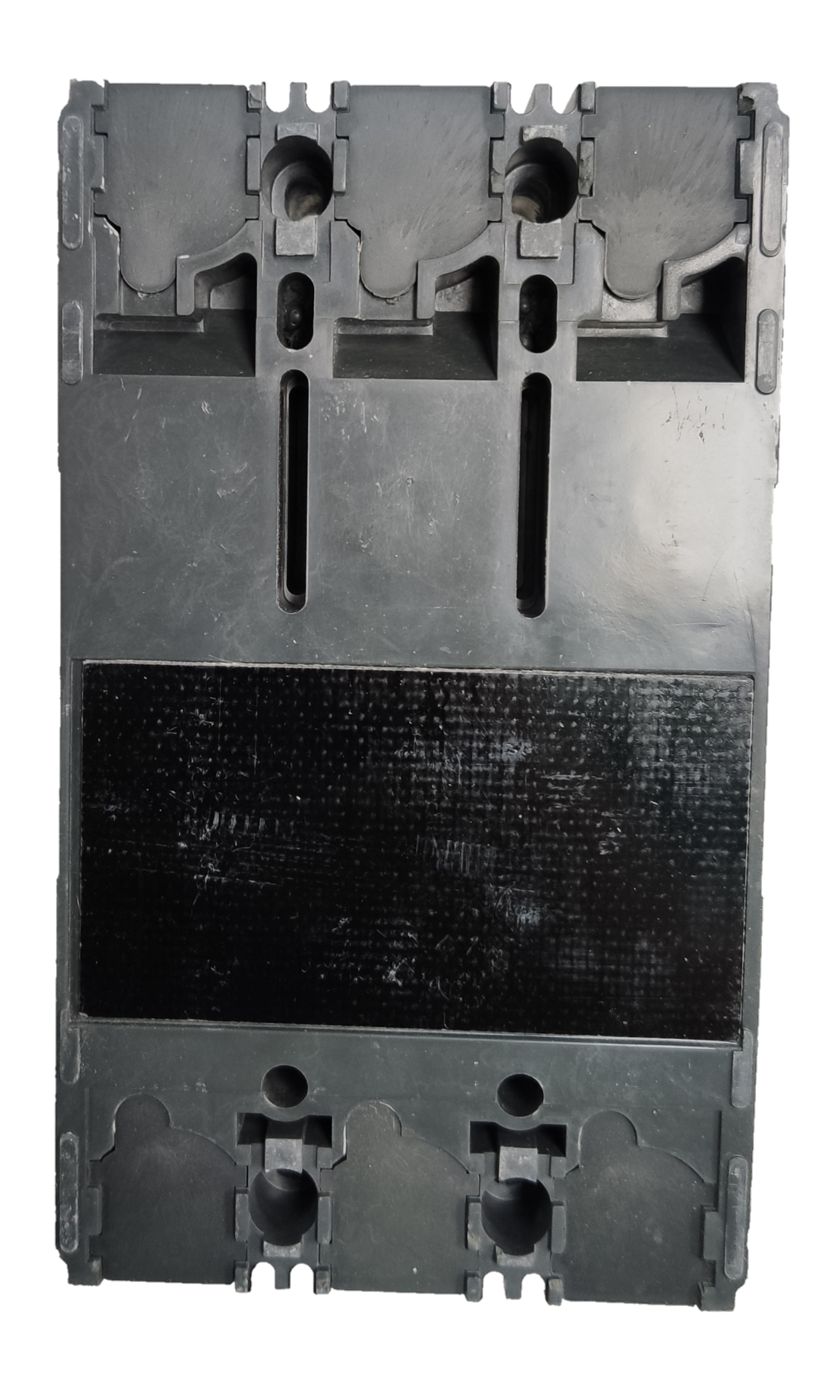 Chint 50A 3 Pole Industrial Circuit Breaker electrical component in black casing