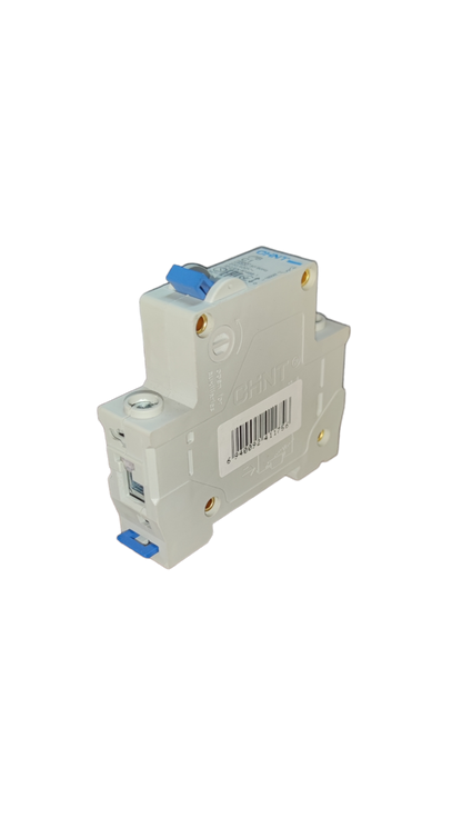 Chint 5A miniature circuit breaker 220V with blue switch for electrical protection