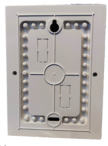 Chint 6 Ways Distribution Box with BusBar white electrical circuitry component with mounting holes