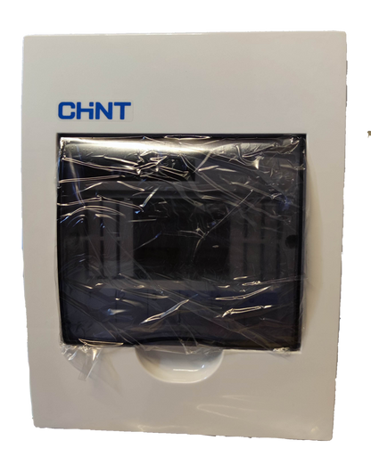 Chint 6 Ways Distribution Box with BusBar in protective packaging for electrical circuitry and parts
