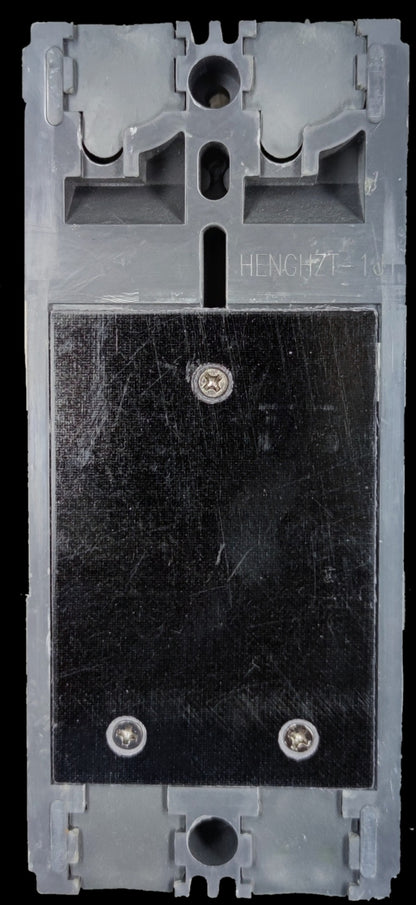 Chint 80A industrial circuit breaker with black and gray housing for electrical circuitry and parts