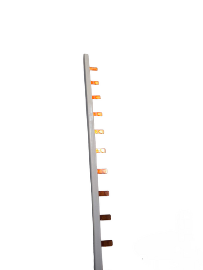 Chint bus bar for miniature circuit breaker with multiple copper connection points on white background