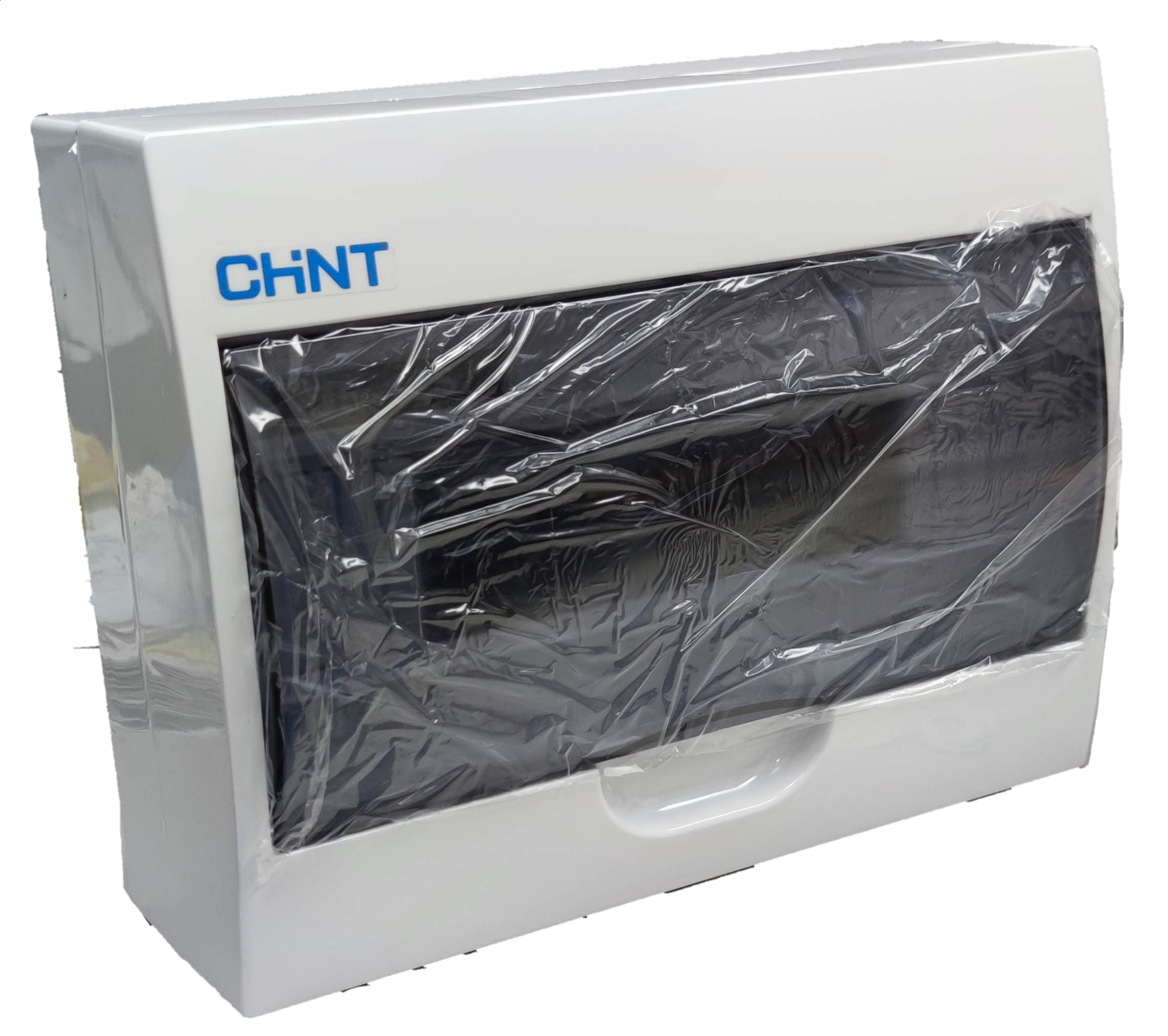 Chint 12 Ways Distribution Box white plastic enclosure with smoked transparent cover for indoor wiring
